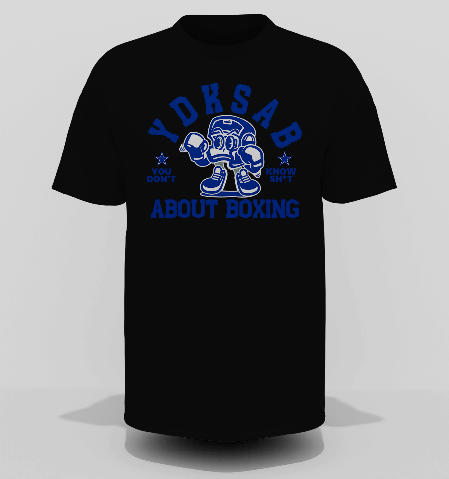 YDKSAB "About Boxing" Graphic Tee – We Dem Boyz Black out