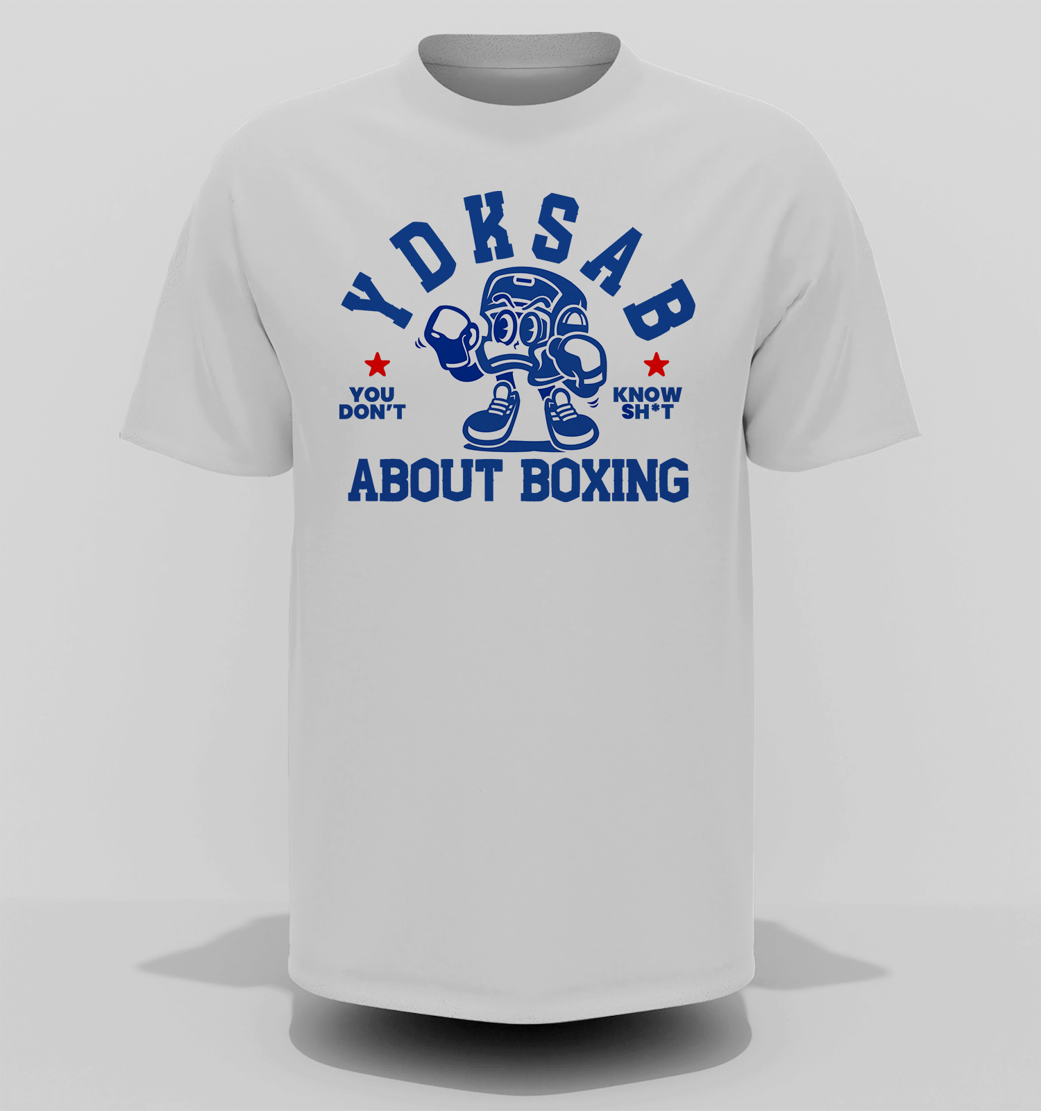 YDKSAB L.A Victory - White Graphic Tee