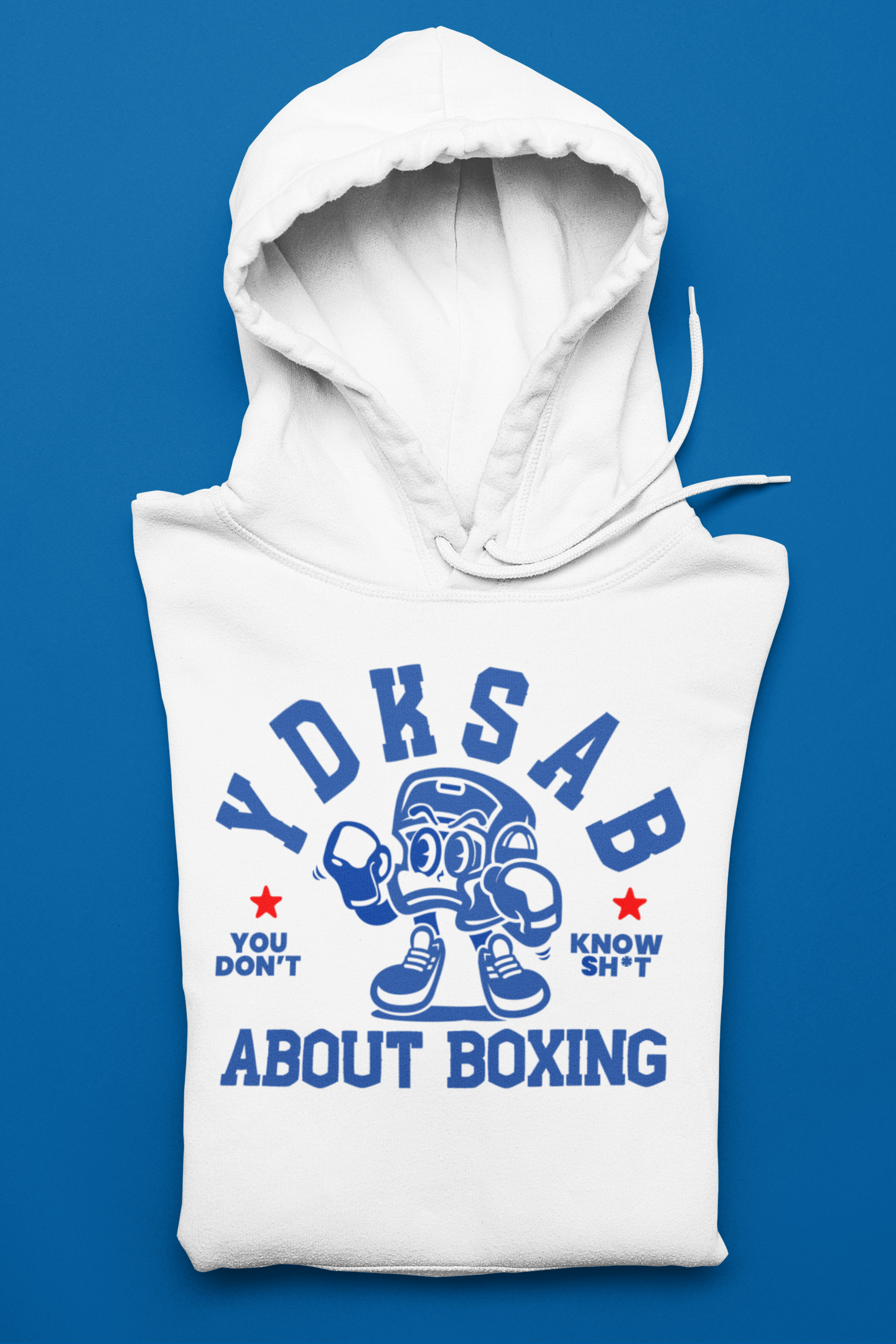 YDKSAB L.A Victory Pullover Hoodie - White