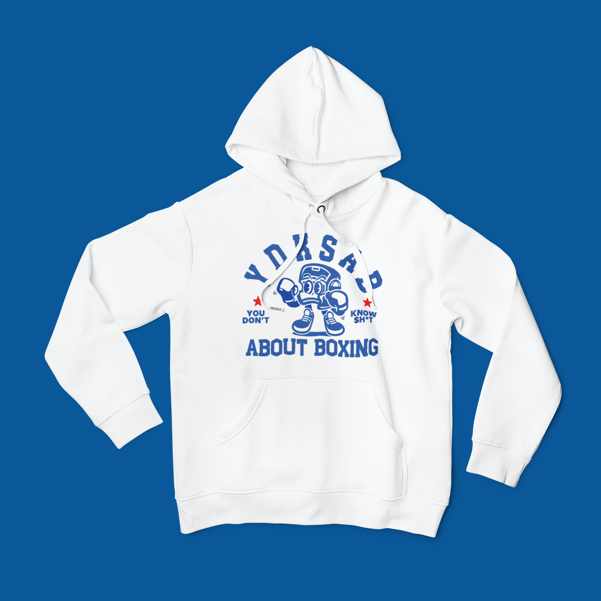 YDKSAB L.A Victory Pullover Hoodie - White
