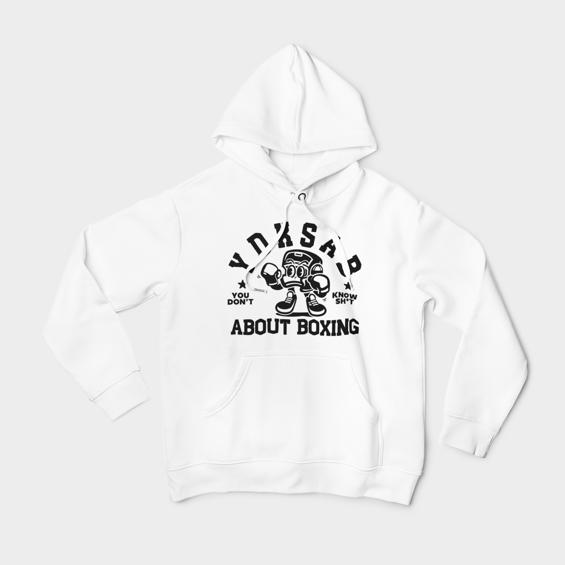 YDKSAB OG Hoodie BLACK / WHITE