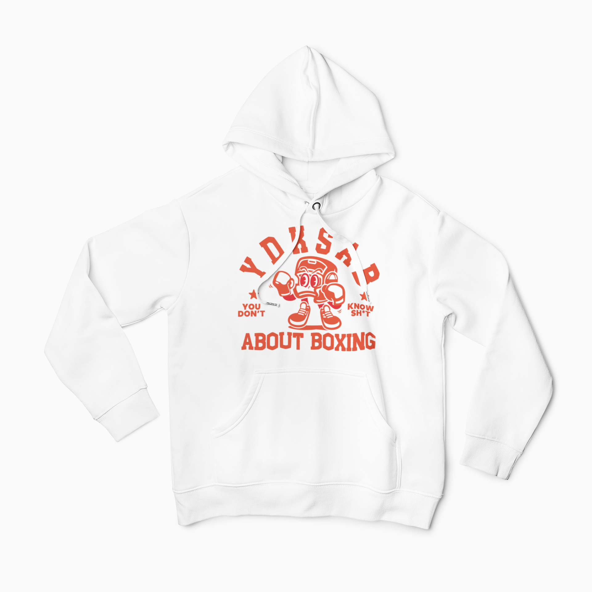 YDKSAB OG Hoodie RED / White