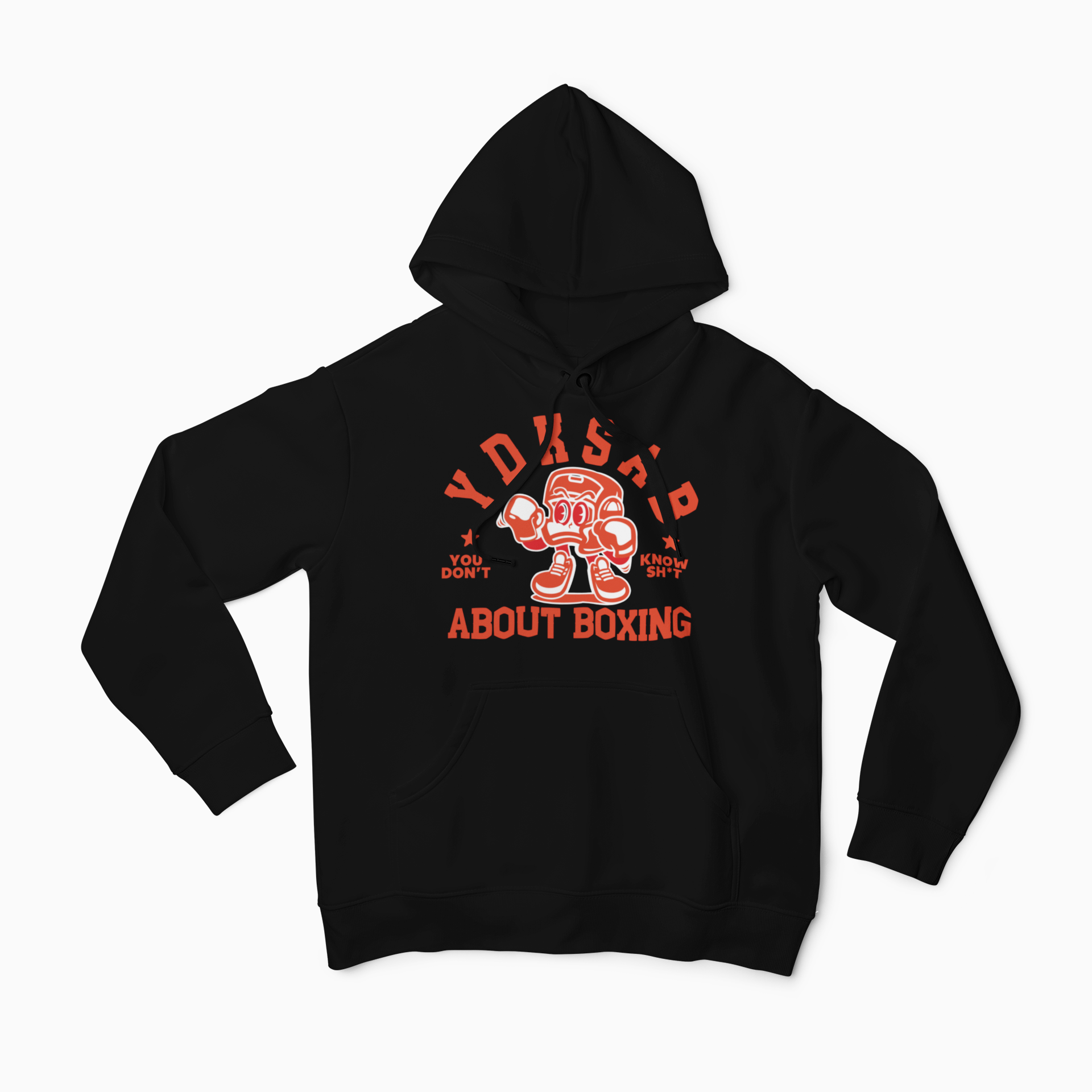 YDKSAB OG Hoodie RED / BLACK