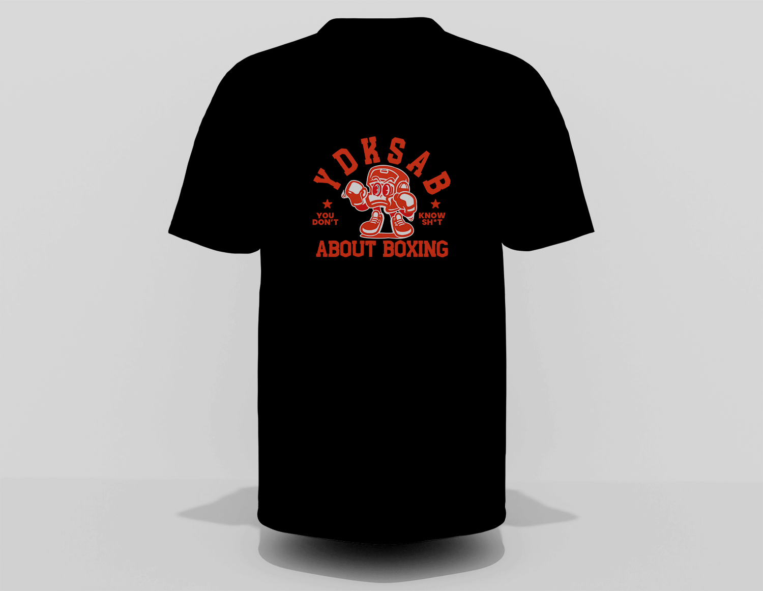 YDKSAB "About Boxing" Graphic Tee – Black Eye Black