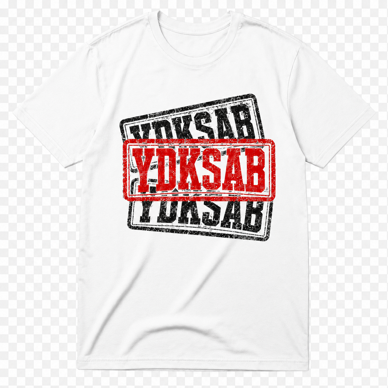YDKSAB "Tri-Stamp" Graphic Tee
