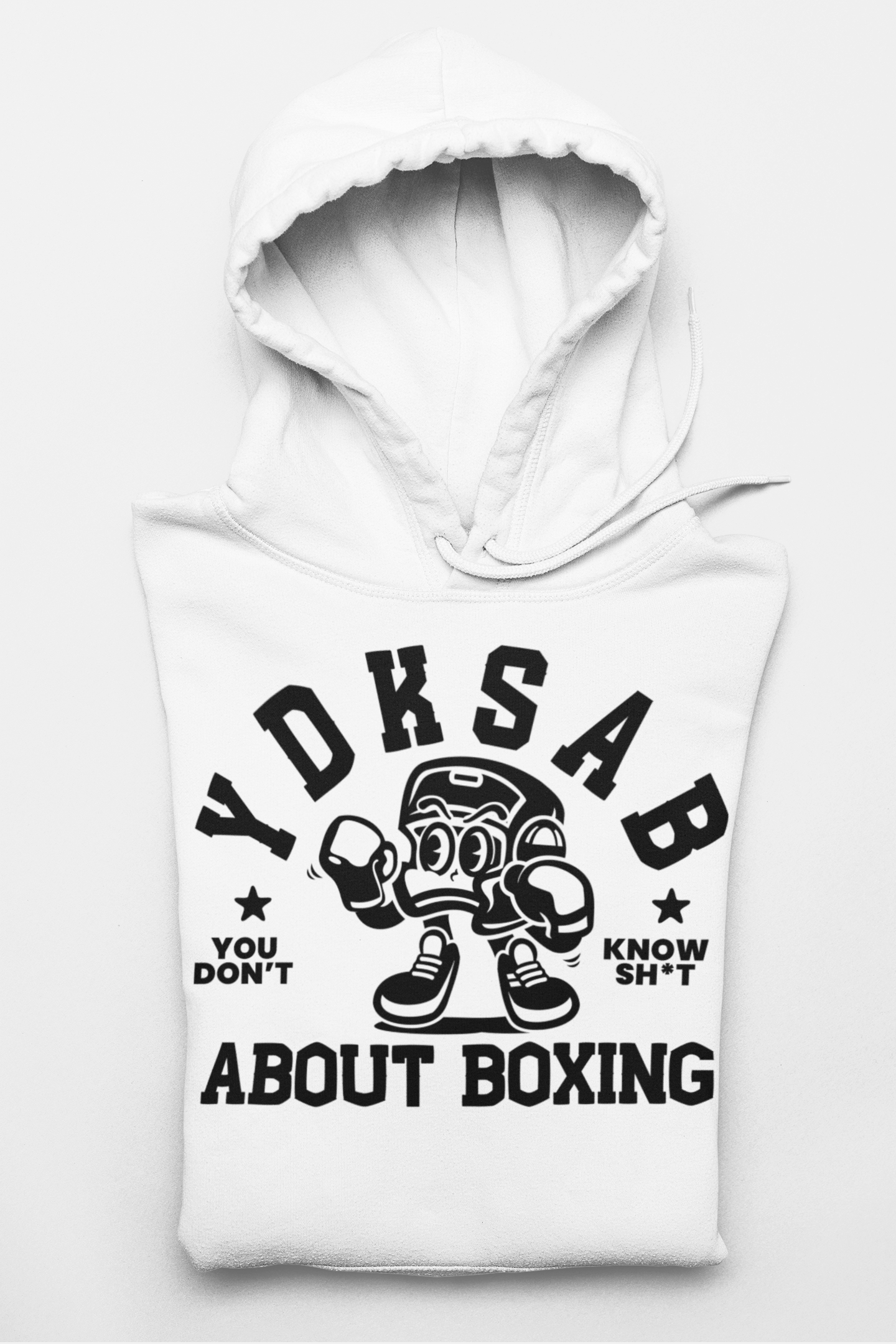 YDKSAB OG Hoodie BLACK / WHITE